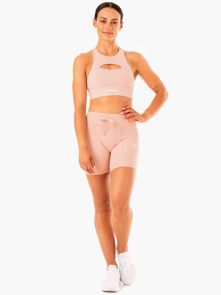 Nude Ryderwear Women Shorts Replay High Waisted Women's Shorts | AU2095KI