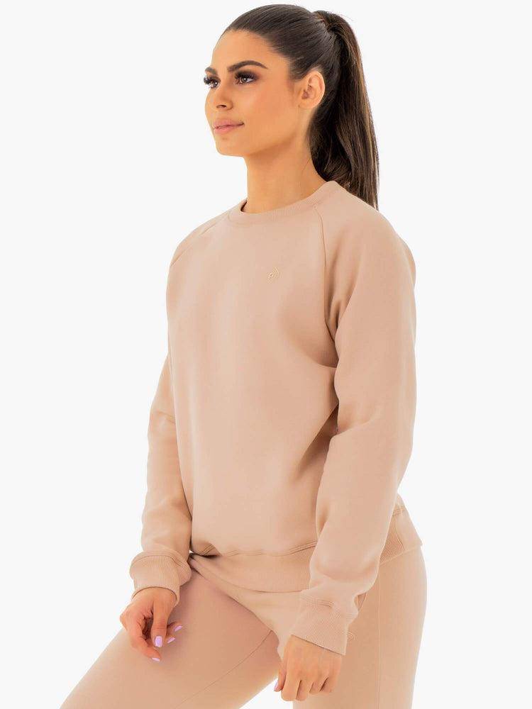 Nude Ryderwear Women Sweaters Adapt Boyfriend Women's Sweaters | AU2629PQ