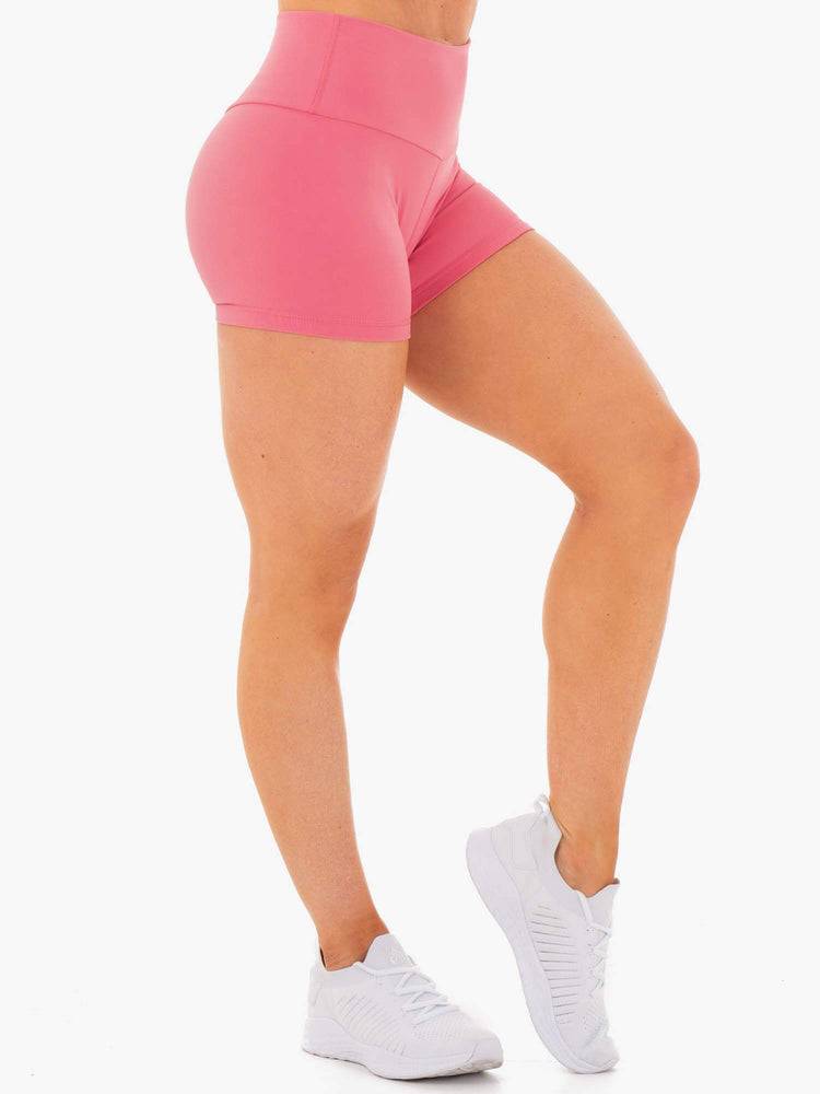 Pink Lemonade Ryderwear Women Shorts Motion High Waisted Women's Shorts | AU1949WY