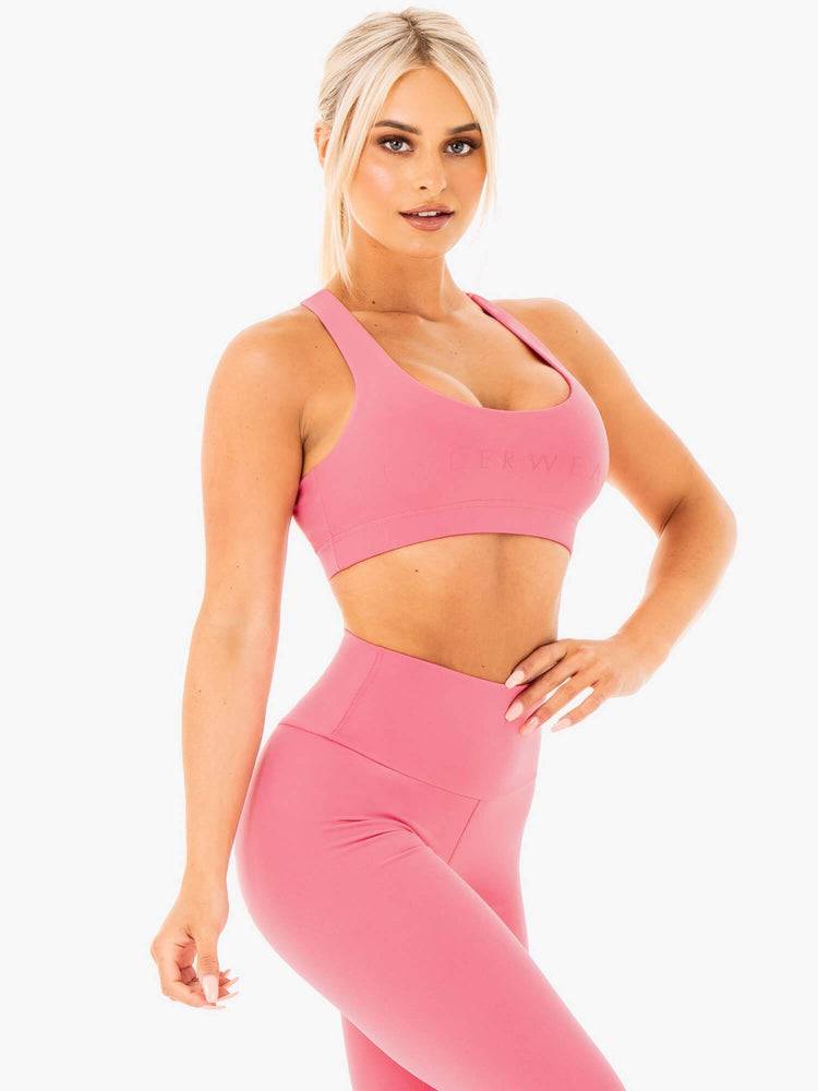 Pink Lemonade Ryderwear Women Sports Bra Motion Women\'s Sports Bra | AU2429QZ