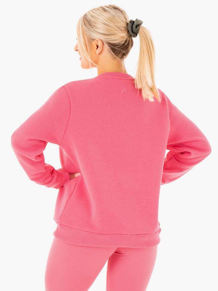 Pink Lemonade Ryderwear Women Sweaters Motion Oversized Women's Sweaters | AU2610WY