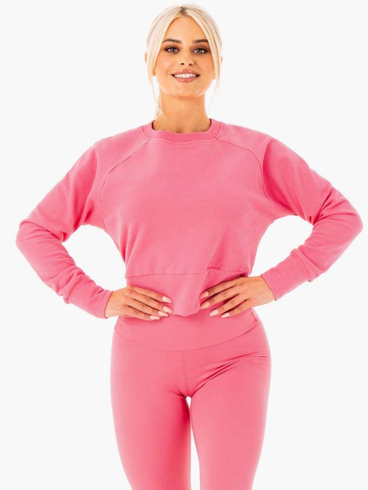 Pink Lemonade Ryderwear Women Sweaters Motion Women's Sweaters | AU2618ZG