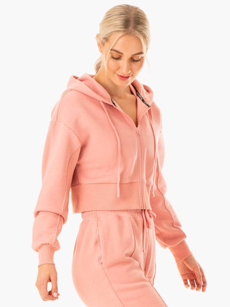 Pink Ryderwear Women Jackets Revival Zip Up Women's Jackets | AU1711BC