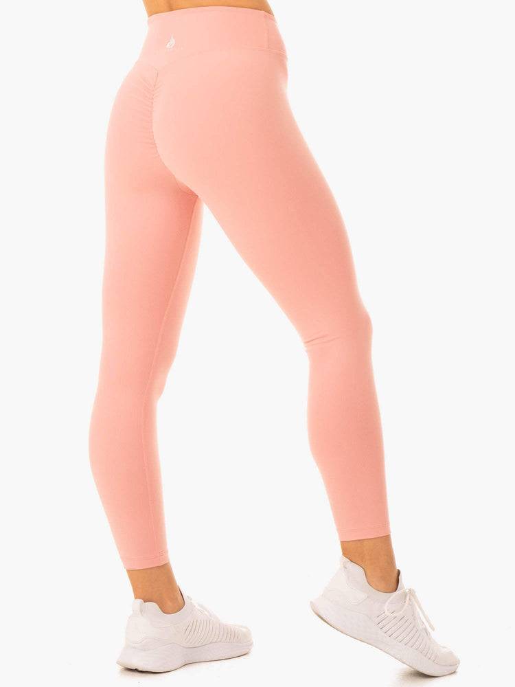 Pink Ryderwear Women Leggings Revival Scrunch Bum Women's Leggings | AU1777SO