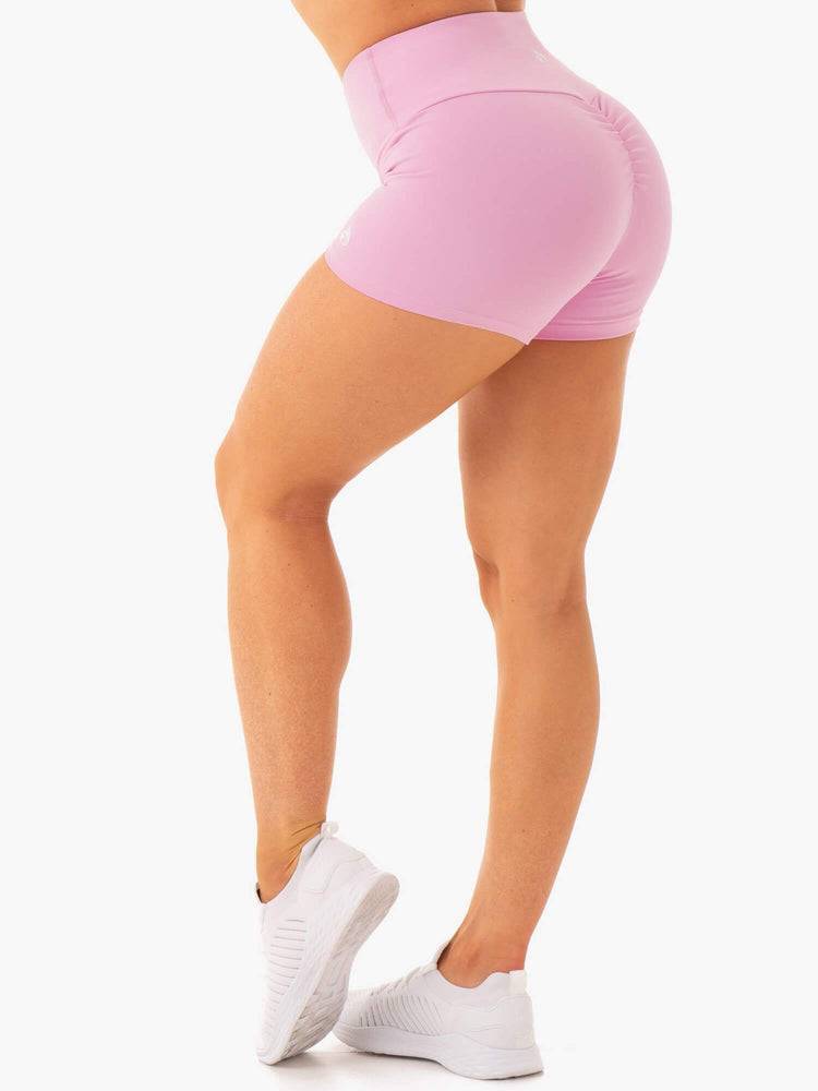 Pink Ryderwear Women Shorts Staples Scrunch Bum Booty Women's Shorts | AU1999MA