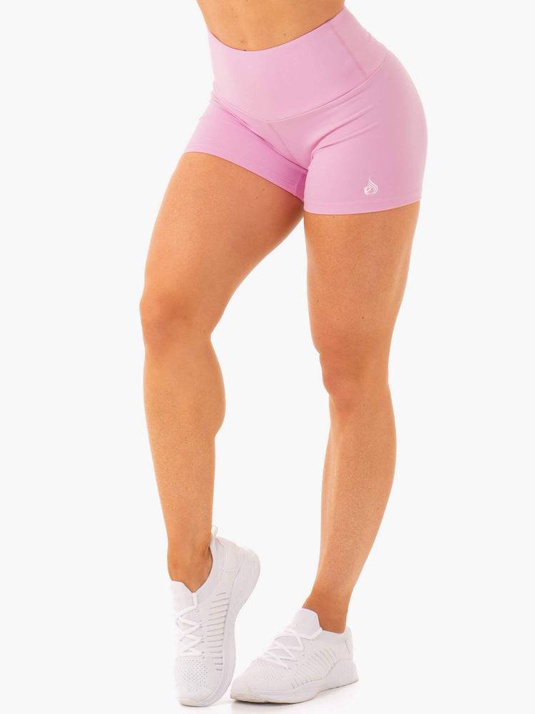 Pink Ryderwear Women Shorts Staples Scrunch Bum Booty Women\'s Shorts | AU1999MA