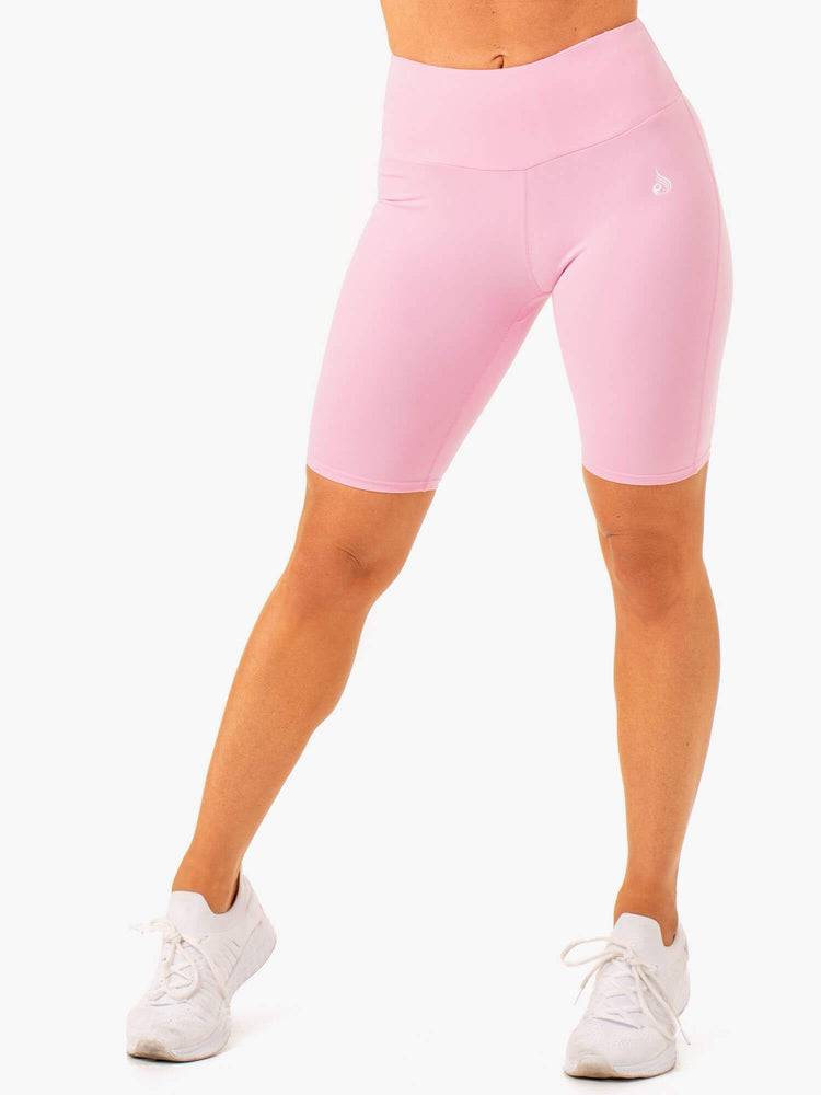 Pink Ryderwear Women Shorts Staples Scrunch Bum Bike Women\'s Shorts | AU2078QZ