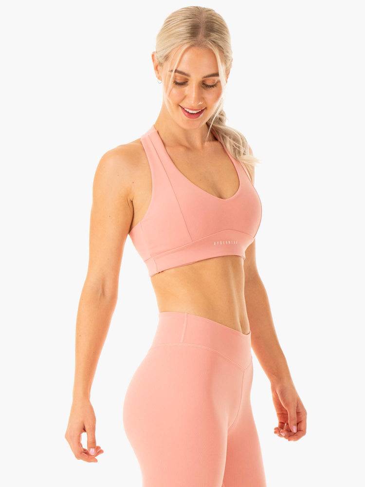 Pink Ryderwear Women Sports Bra Revival Women's Sports Bra | AU2266UT