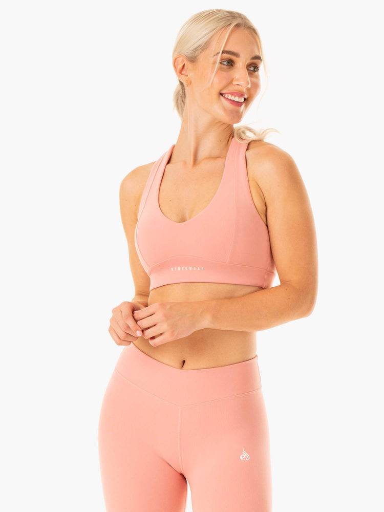 Pink Ryderwear Women Sports Bra Revival Women's Sports Bra | AU2266UT