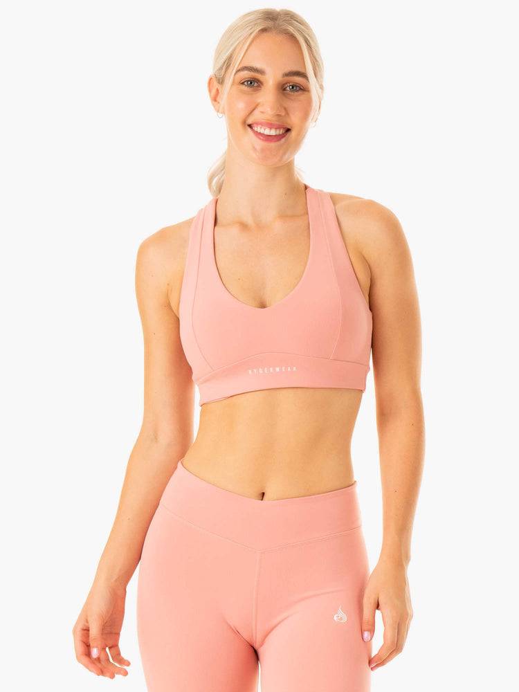 Pink Ryderwear Women Sports Bra Revival Women\'s Sports Bra | AU2266UT