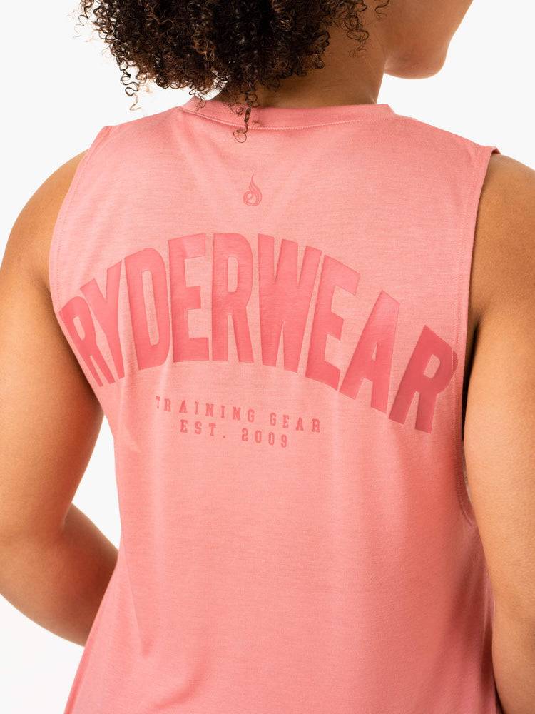 Pink Ryderwear Women Tanks Emerge Training Women's Tanks | AU2865TV