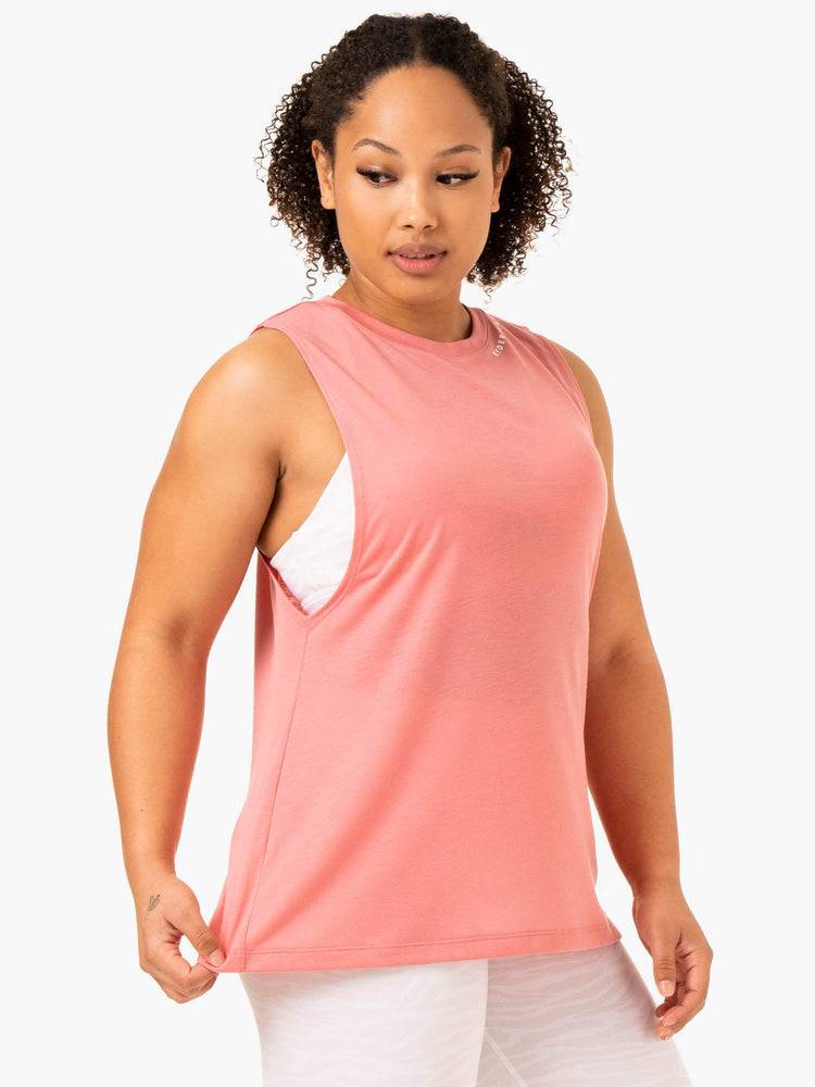 Pink Ryderwear Women Tanks Emerge Training Women's Tanks | AU2865TV