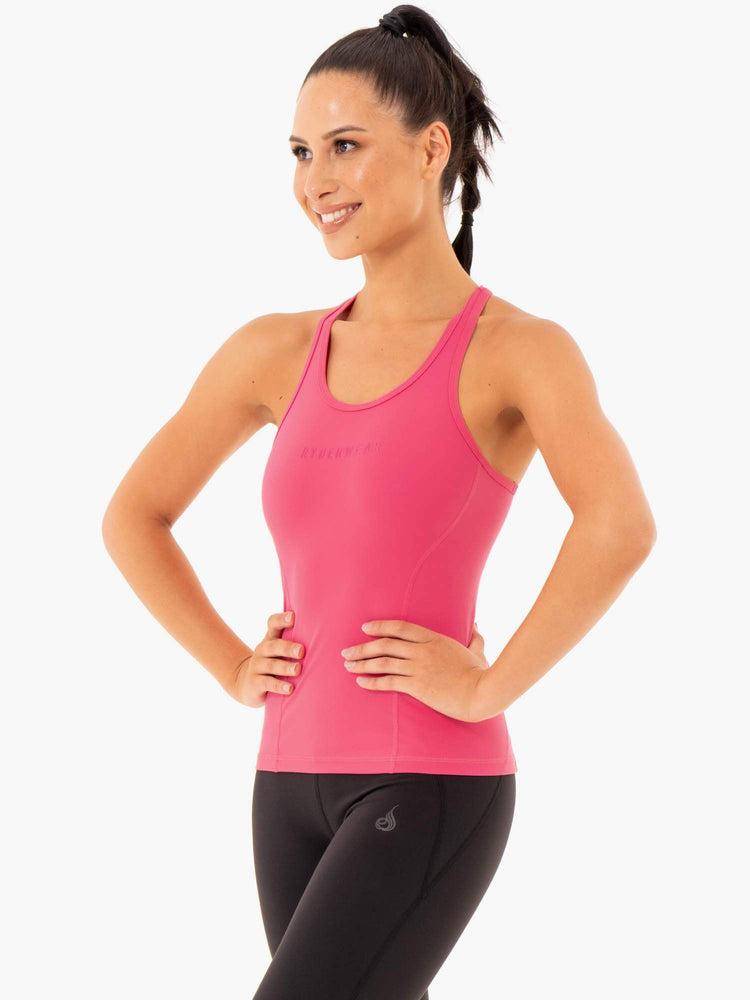 Pink Ryderwear Women Tanks Sola Women's Tanks | AU2996HK