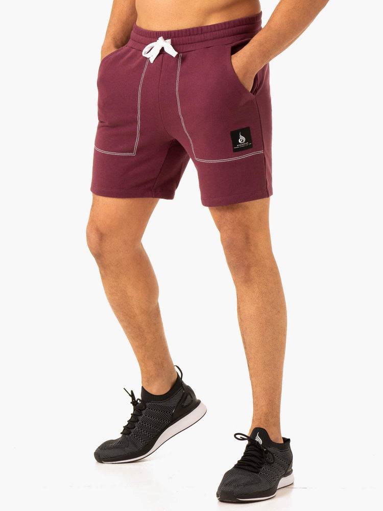 Plum Ryderwear Men Shorts Vital Track Men's Shorts | AU1419KI