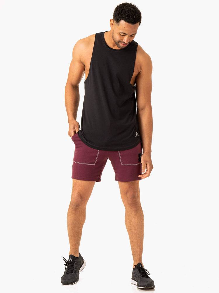 Plum Ryderwear Men Shorts Vital Track Men's Shorts | AU1419KI