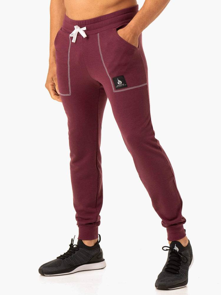 Plum Ryderwear Men Track Pants Vital Men's Track Pants | AU1055KI