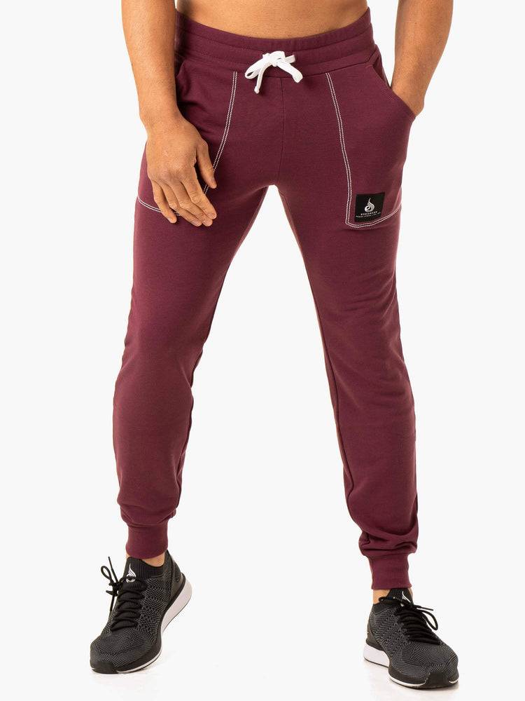 Plum Ryderwear Men Track Pants Vital Men's Track Pants | AU1055KI