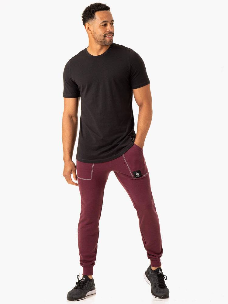 Plum Ryderwear Men Track Pants Vital Men's Track Pants | AU1055KI