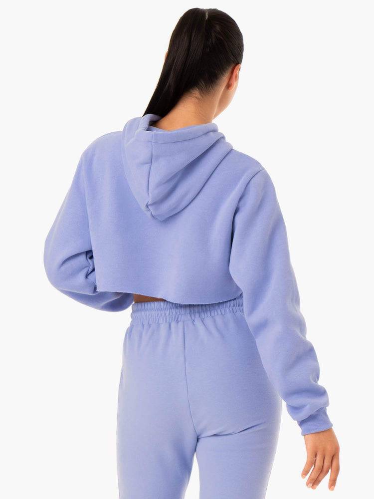 Purple Ryderwear Women Hoodie Base Pullover Women's Hoodie | AU1674DN