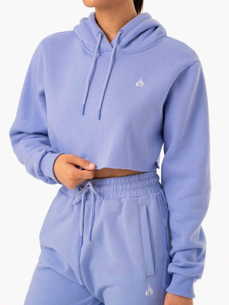 Purple Ryderwear Women Hoodie Base Pullover Women's Hoodie | AU1674DN