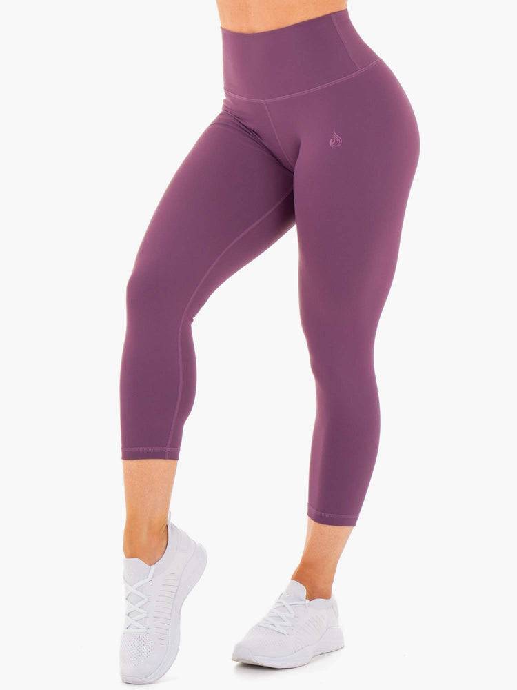 Purple Ryderwear Women Leggings Motion High Waisted 7/8 Women\'s Leggings | AU1741WY