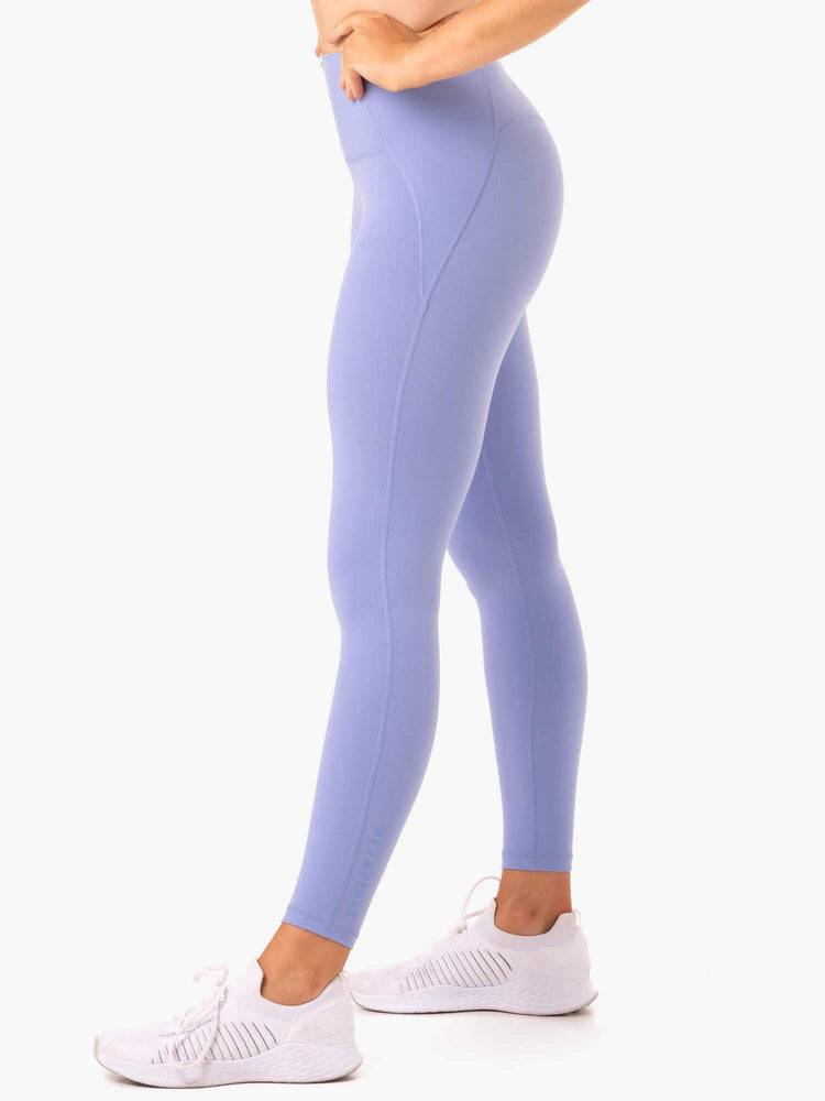 Purple Ryderwear Women Leggings Sola High Waisted Women's Leggings | AU1868NB