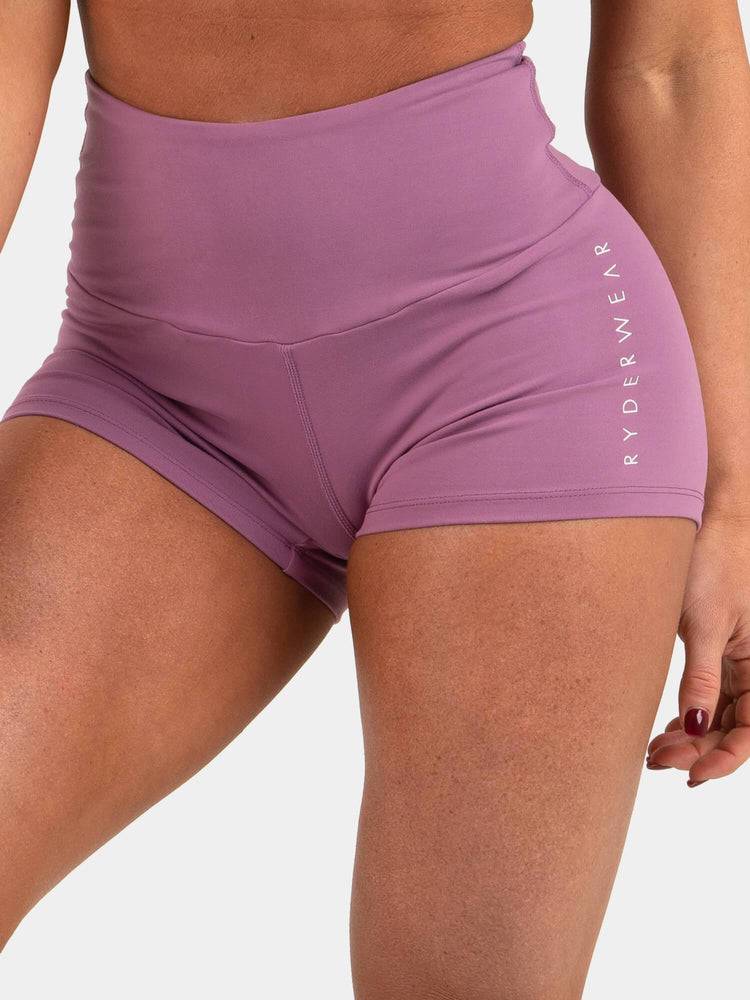 Purple Ryderwear Women Shorts Animal Scrunch Bum Women's Shorts | AU2037SO