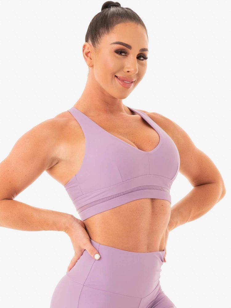 Purple Ryderwear Women Sports Bra NEM X RW Women's Sports Bra | AU2462ZG