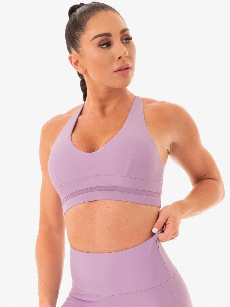 Purple Ryderwear Women Sports Bra NEM X RW Women\'s Sports Bra | AU2462ZG