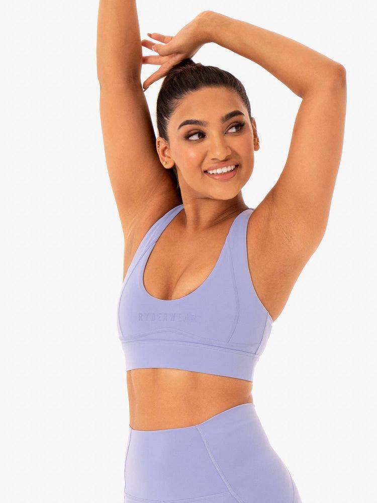 Purple Ryderwear Women Sports Bra Sola Women's Sports Bra | AU2451TV