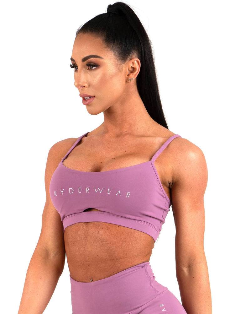 Purple Ryderwear Women Sports Bra Staples Women's Sports Bra | AU2525OR