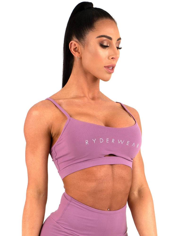 Purple Ryderwear Women Sports Bra Staples Women's Sports Bra | AU2525OR