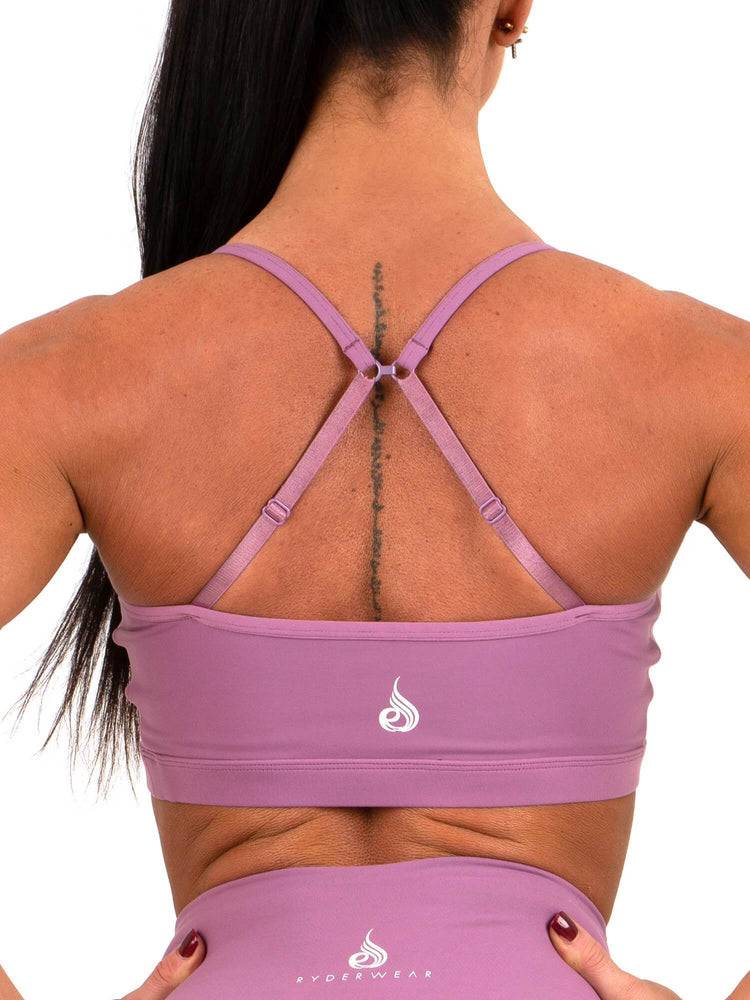 Purple Ryderwear Women Sports Bra Staples Women's Sports Bra | AU2525OR