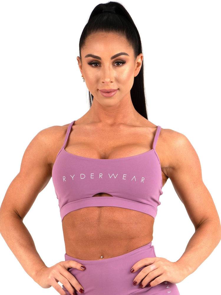 Purple Ryderwear Women Sports Bra Staples Women\'s Sports Bra | AU2525OR