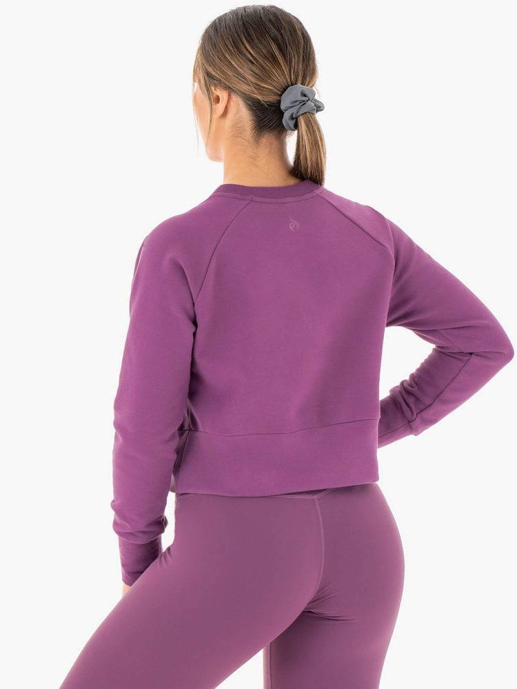 Purple Ryderwear Women Sweaters Motion Women's Sweaters | AU2614BC