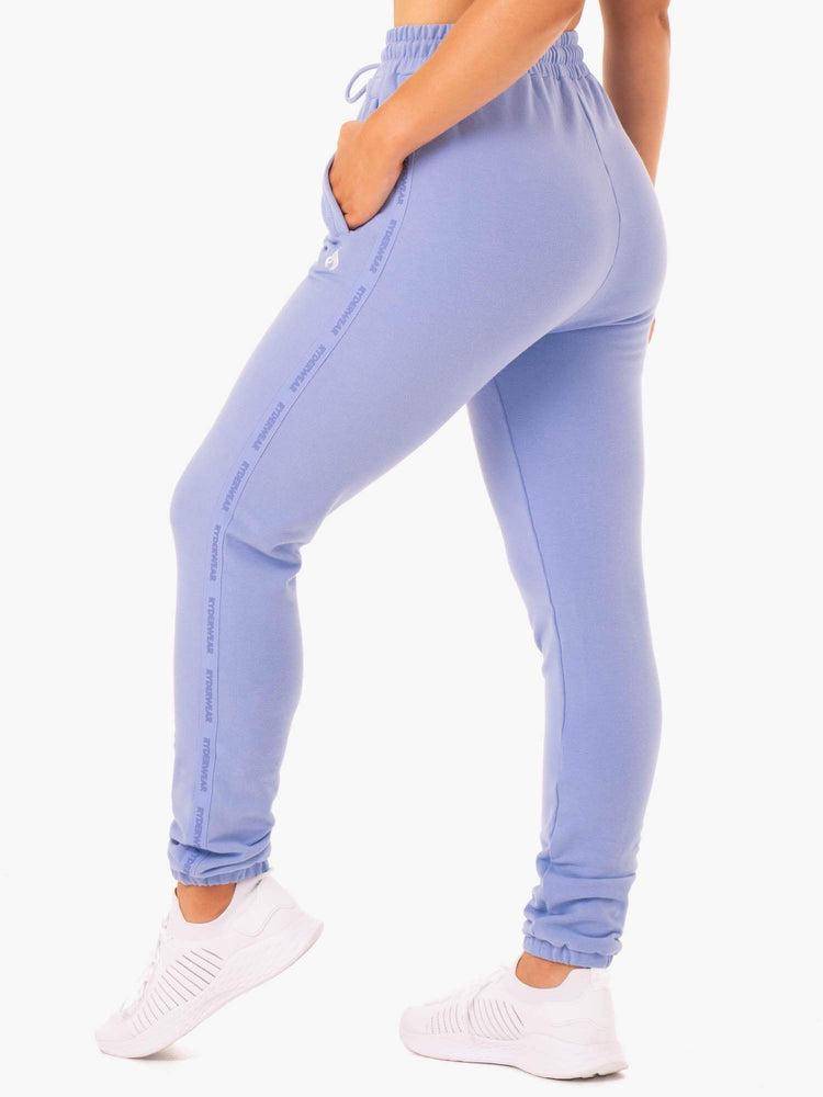 Purple Ryderwear Women Track Pants Base High Waisted Women's Track Pants | AU3051FM