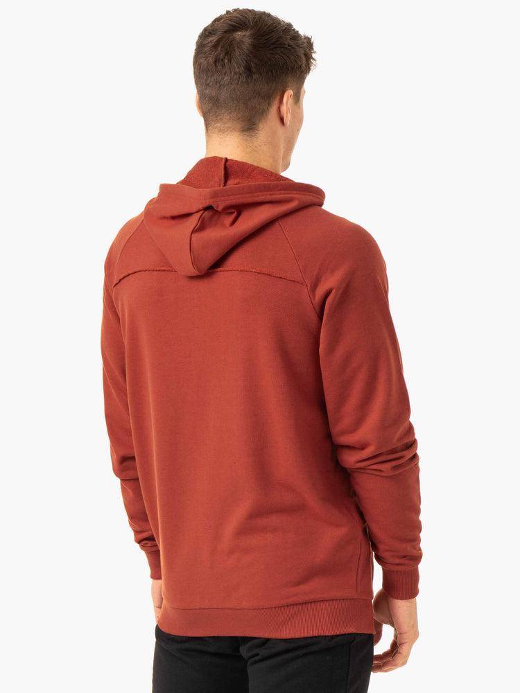 Red Clay Ryderwear Men Hoodie Pursuit Zip Up Men's Hoodie | AU1470JJ