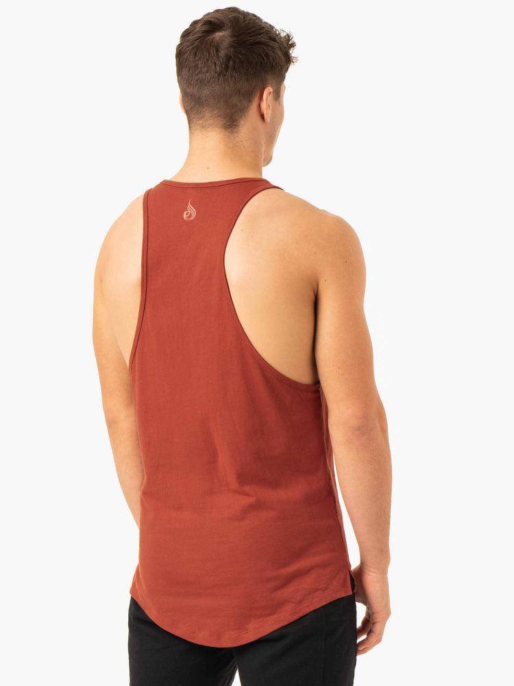 Red Clay Ryderwear Men Tanks Pursuit Baller Tank Men's Tanks | AU1165BC