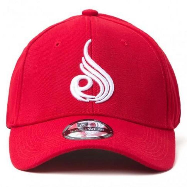 Red Ryderwear Men Caps Ryderwear Fitted Men's Caps | AU1618OR