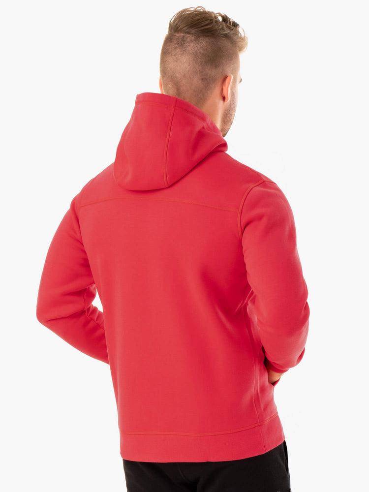 Red Ryderwear Men Jackets Recharge Zip Up Hoodie Men's Jackets | AU1448XF