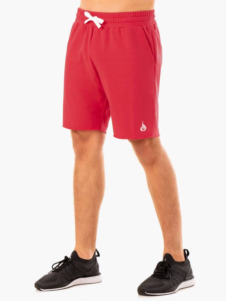 Red Ryderwear Men Shorts Recharge Track Gym Men\'s Shorts | AU1403WY