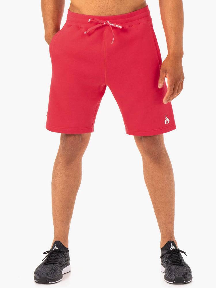 Red Ryderwear Men Shorts Recharge Track Men's Shorts | AU1408UT