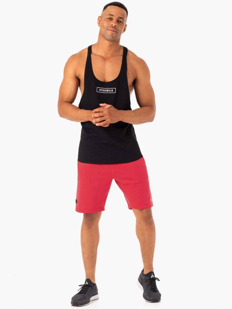 Red Ryderwear Men Shorts Recharge Track Men's Shorts | AU1408UT