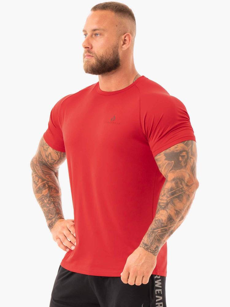 Red Ryderwear Men T Shirts Breeze Men's T Shirts | AU1204AP