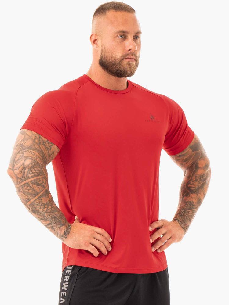 Red Ryderwear Men T Shirts Breeze Men's T Shirts | AU1204AP