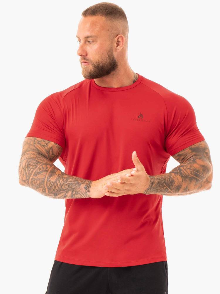 Red Ryderwear Men T Shirts Breeze Men\'s T Shirts | AU1204AP