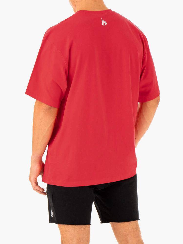 Red Ryderwear Men T Shirts Recharge Men's T Shirts | AU1288JJ