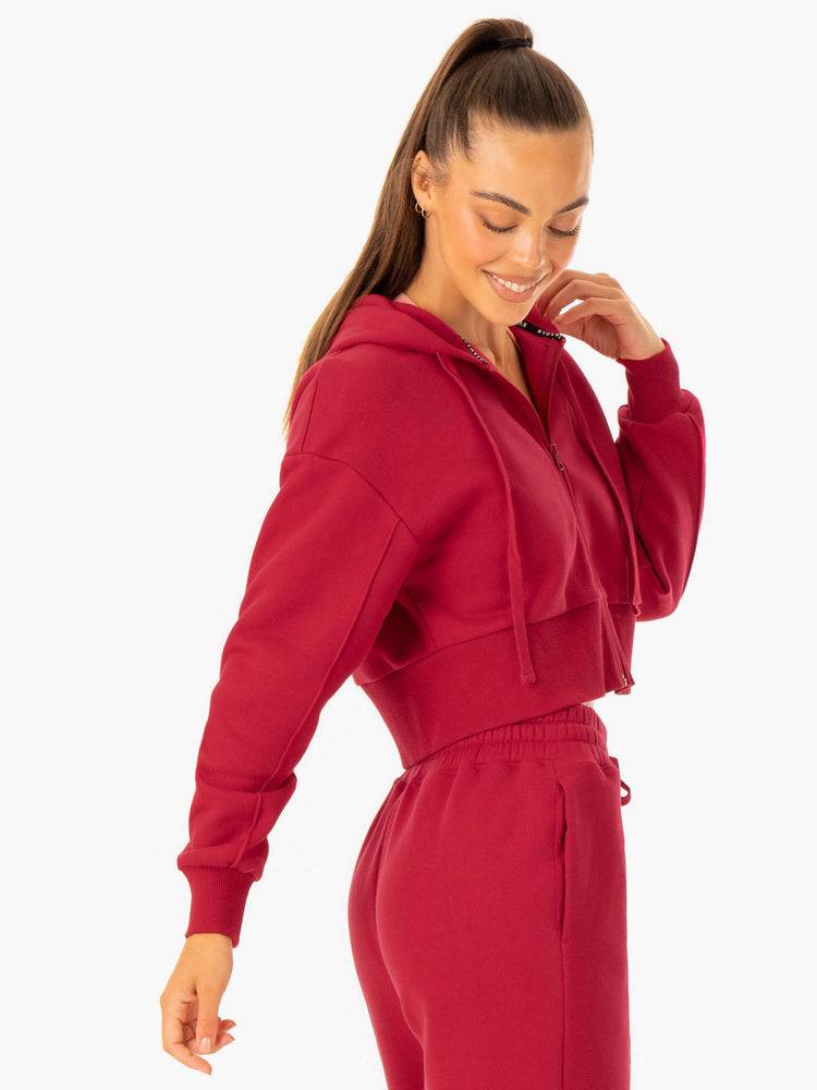 Red Ryderwear Women Jackets Revival Zip Up Women's Jackets | AU1707ZG