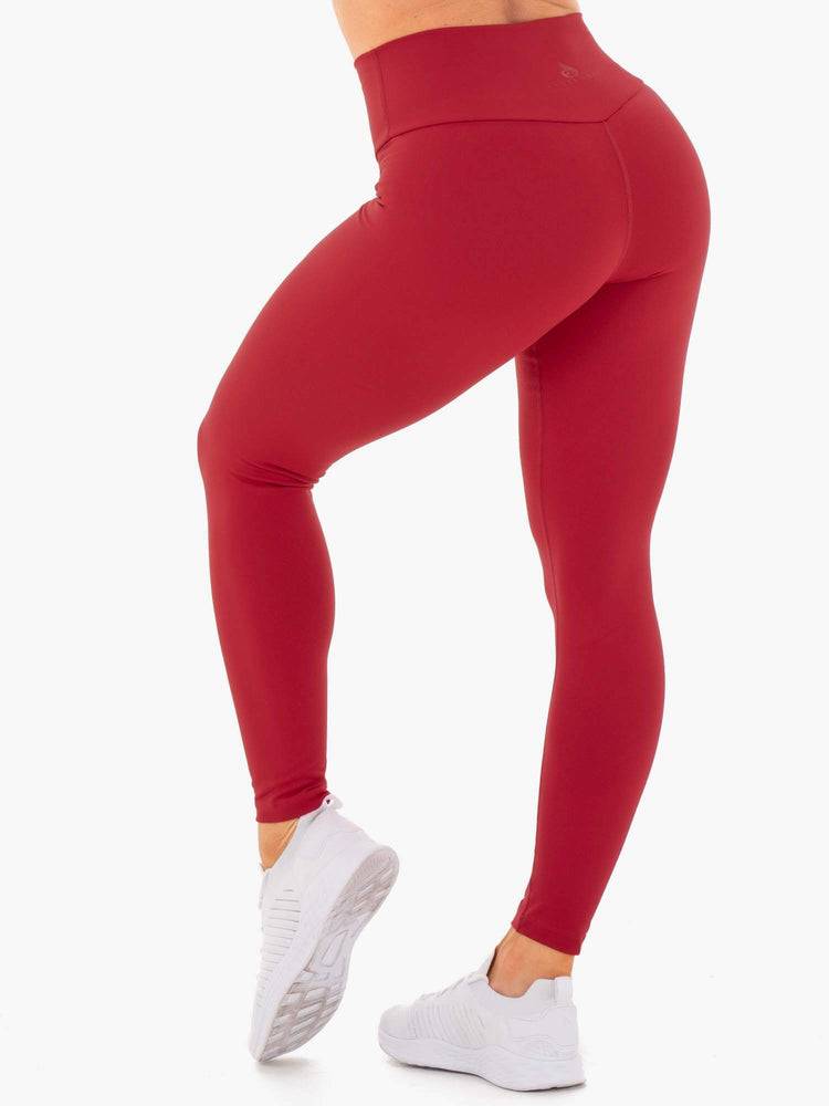 Red Ryderwear Women Leggings Motion High Waisted Women's Leggings | AU1911HK