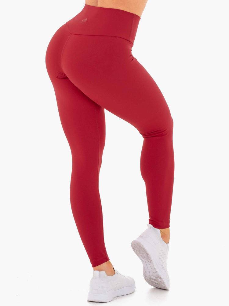 Red Ryderwear Women Leggings Motion High Waisted Women's Leggings | AU1911HK